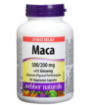 Picture of Webber Naturals Maca with Ginseng 500/200 mg, 90 Capsules