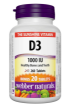 Picture of Webber Naturals Vitamin D3 1000Iu Tablets 260ea
