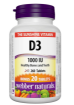 圖片 Webber Naturals 偉博天然維生素D3 1000IU- 260片