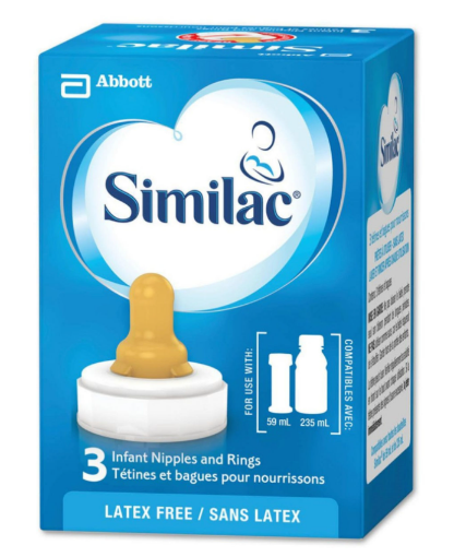 图片  Similac 婴儿标准密封圈奶咀-3 个装