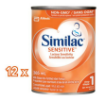 Picture of Similac Sensitive Lactose Sensitivity Liquid Baby Formula (0+  Months) -12x385 mL