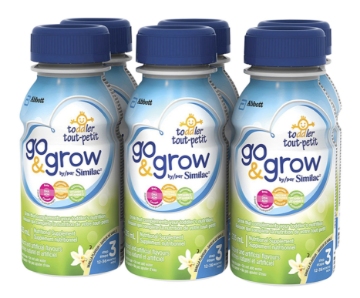 Picture of Similac Step 3 Go & Grow by Toddler Ready-To-Use -Vanilla Flavour (12-36 months) 6x235 mL