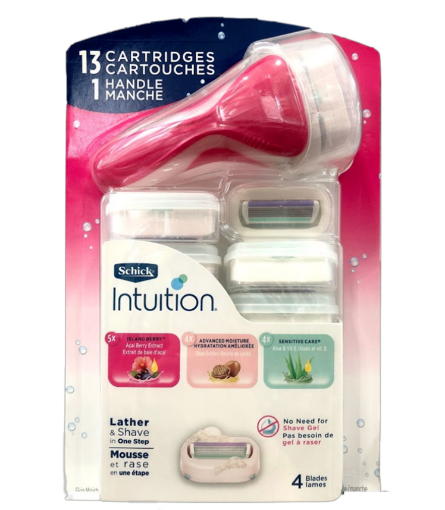 Picture of Schick Intuition Razor with 14 Cartridges