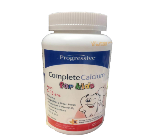 圖片 Progressive Complete Calcium for Kids 120Tablets  儿童钙片120粒
