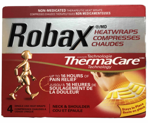 Picture of Robax Heatwraps Compresses Chaudes 4wraps