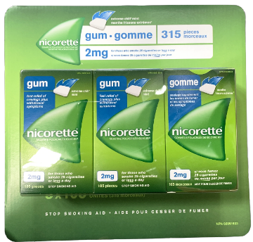 Picture of Nicorette Nicotine 2mg 150*3 Pieces