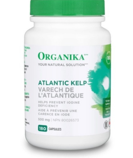 图片  Organika Atlantic Kelp 大西洋海带预防甲状腺胶囊 -180粒