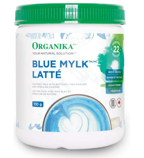 Picture of Organika Blue Mylk Latte with coconut milk, - 110g 