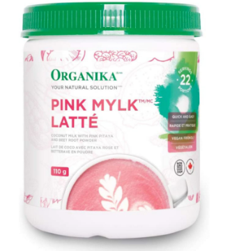 Picture of Organika Pink Mylk Latte with Pink Pitaya & Beet Root -110g