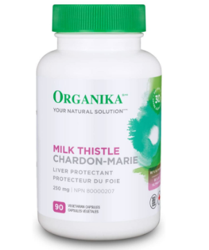 Picture of Organika Milk Thistle 250mg -90 Capsules