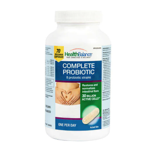 图片  Health Balance 成人 益生菌70粒 Complete Probiotic 70 Capsules