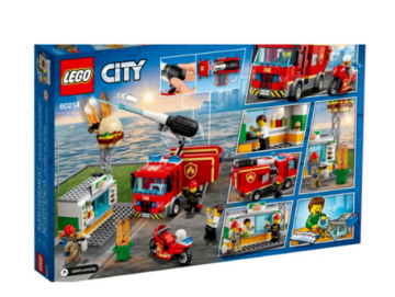 Picture of LEGO Burger Bar Fire Rescue 2-5 years old