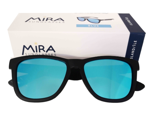Picture of Mira-811-B Island Blue REVO  Sun Glasses