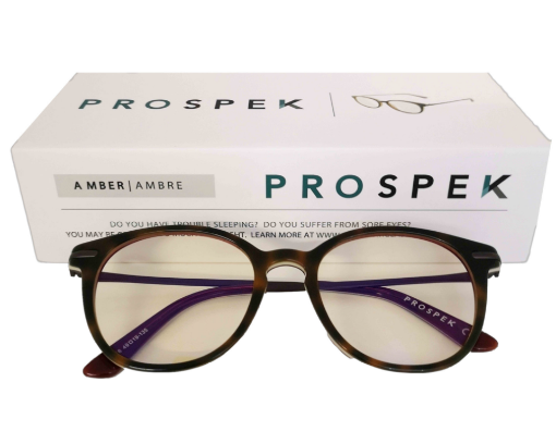 Picture of Prospek Glasses-A116 AMBER Anti-blue Glasses