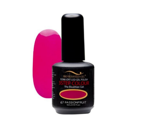 Picture of Bio Seaweed Gel 3 Step Colour Gel Polish #67 PASSIONFRUIT 15ml
