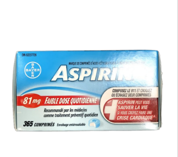 Picture of 【国内现货包邮】保质期22.09 Kirkland Signature Low Dose Aspirin 81mg  365 Coated Tablets