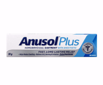 Picture of 【国内现货包邮】Anusol Plus Hemorrhoidal Ointment With Anesthetic 30g