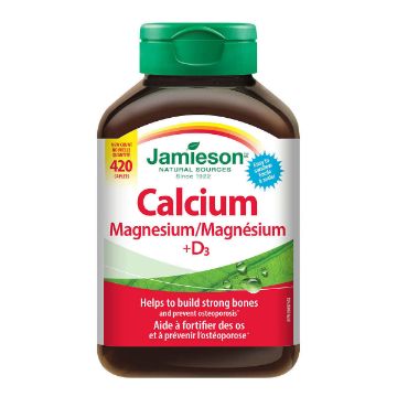Picture of 【国内现货包邮】Jamieson Calcium Magnesium with Vitamin D3 , 420Caplets 