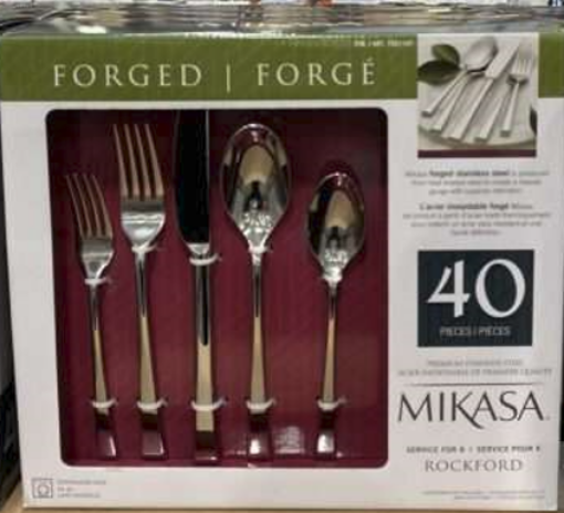 Picture of Mikasa Rockford Forged 18/0 Stainless Steel Set, 40-piece