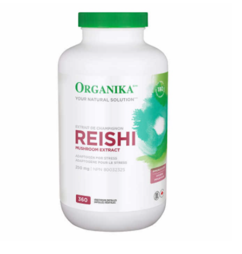 Picture of Organika Reishi Mushroom 250Mg -360ea