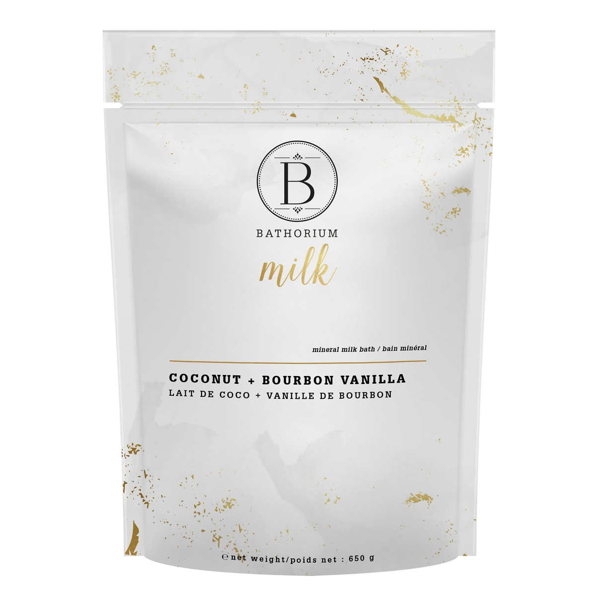 CC Mall 大溫寄物平台 Bathorium Coconut + Bourbon Vanilla Mineral Milk Bath 650g