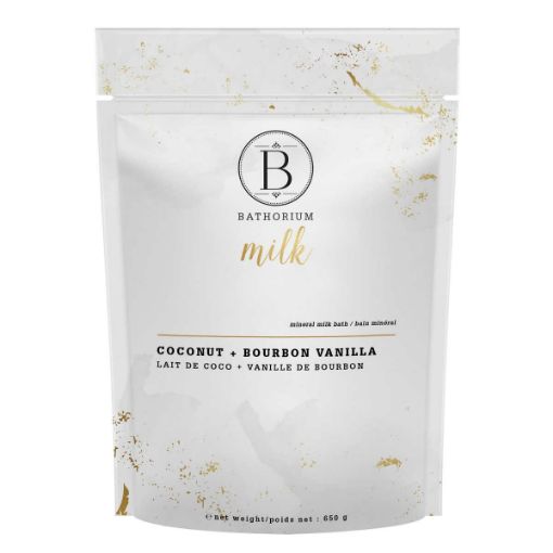 Picture of Bathorium Coconut + Bourbon Vanilla Mineral Milk Bath 650g