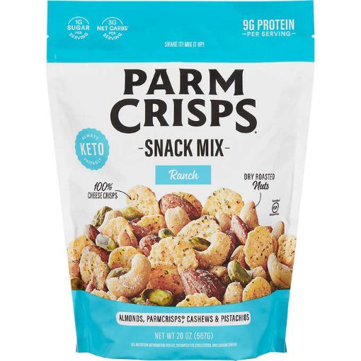 图片  ParmCrisps 混合坚果, Ranch口味, 567g