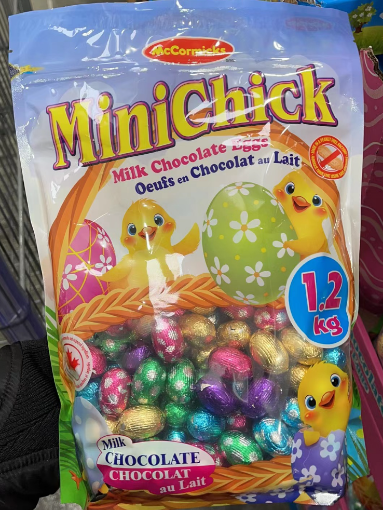 Picture of Mini Chick Milk Chocolate Eggs 1.2kg