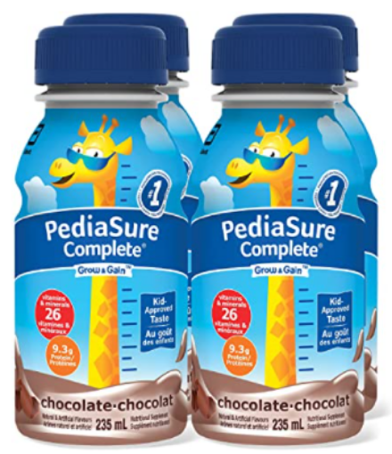 Picture of PediaSure Complete, Nutritional Supplement, 4 x 235 mL, Chocolate