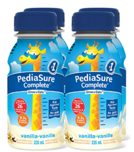 Picture of PediaSure Complete, Nutritional Supplement, 4 x 235 mL, Vanilla