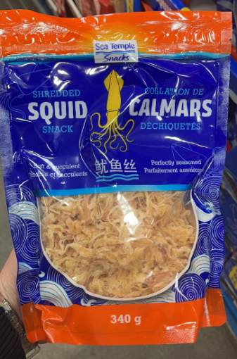 Picture of Sea Temple Shredded Calmars 340g