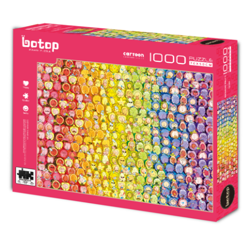 圖片 Botop 1000 rainbow fruits