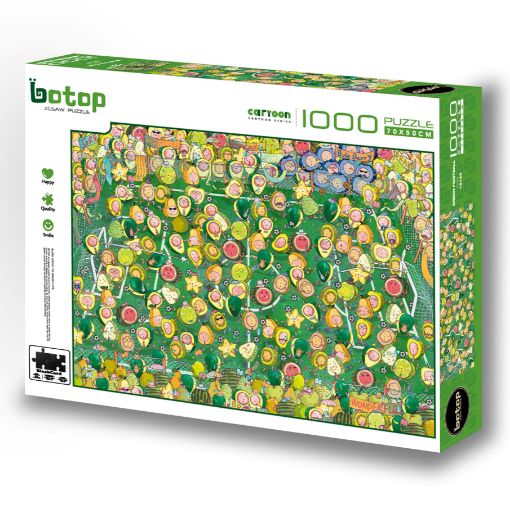 图片  Botop 1000 pieces of green football