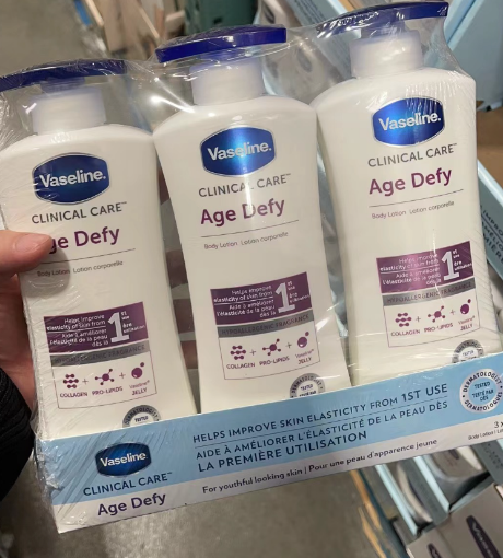 Picture of Vaseline Clinical Care Age Defy Body Lotion, 3 x 400 mL 