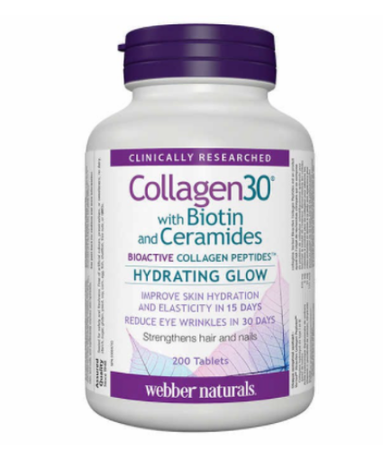 Picture of 【Costco本周特价】Webber Naturals Collagen 30 with Biotin -200 tablets