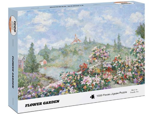 圖片 Pinzzle Art Flower Garden 1000pcs