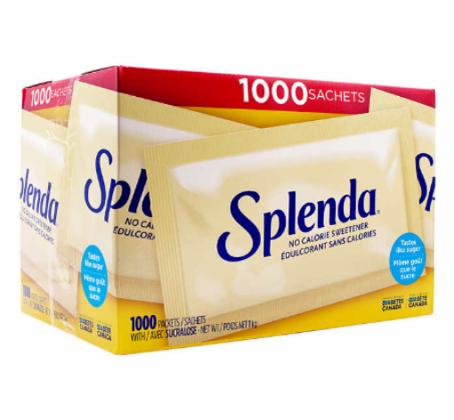 Picture of Splenda No Calorie Sweetener Packets, 1000-count