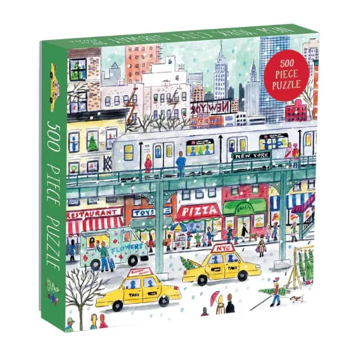 图片  Galison Michael Storrings New York City Subway 500 Piece Puzzle