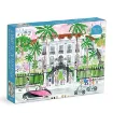 图片  Galison Michael Storrings A Sunny Day in Palm Beach 1000 Piece Puzzle