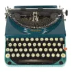 图片  Galison Vintage Typewriter 750 Piece Shaped Puzzle