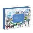 图片  Galison Michael Storrings 12 Days of Christmas Advent Puzzle Calendar