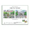 圖片 Galison Michael Storrings Springtime at the Library 500 Piece Double-Sided Puzzle