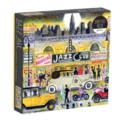 图片  Galison Michael Storrings Jazz Age 1000 Piece Puzzle