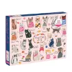 Picture of Mudpuppy Cool Cats A-Z 1000 Piece Puzzle