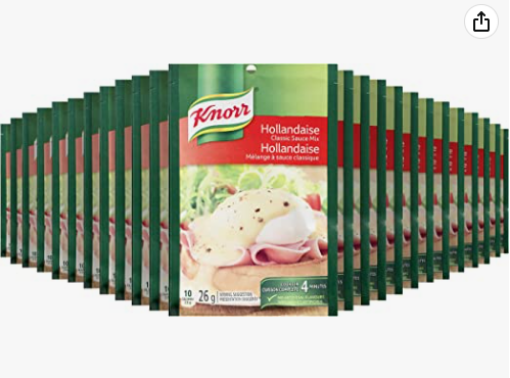 Picture of Knorr Sauce Classic Hollandaise 26 GR, Pack of 24