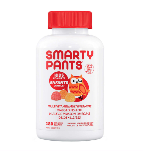 图片  【国内现货包邮】23.07 Smarty Pants 儿童多种维生素软糖含Omega-3DHA 180颗