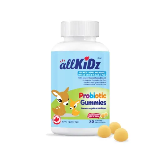 Picture of allKiDz, Probiotic Gummies, 80 Gummies