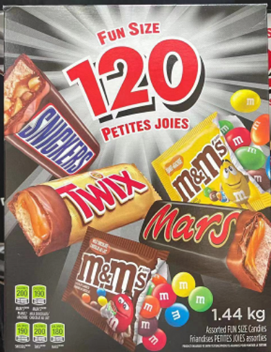 图片  MARS FUN SIZE 120  巧克力糖果混合装 士力架
