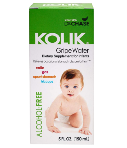 图片  Kolik Gripe Water 胃药- Alcohol Free, 150 ml