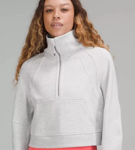 图片  lululemon Scuba Oversized Funnel Neck Half Zip xs/s